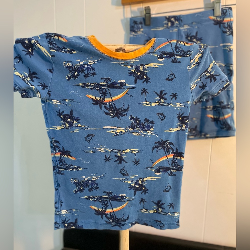 Crewcuts summer Hawaiian/island short pajamas